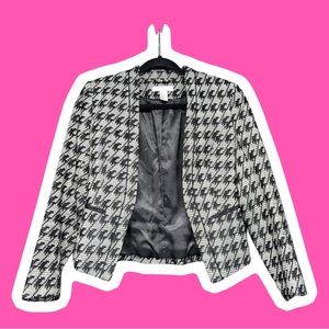 H&M Houndstooth Blazer SIZE US 4 EU 3